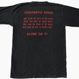 venom black metal reunion tour 1995 waldrock shirt rare tour