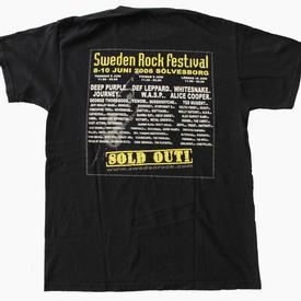 venom swedenrock festival shirt rare 2006