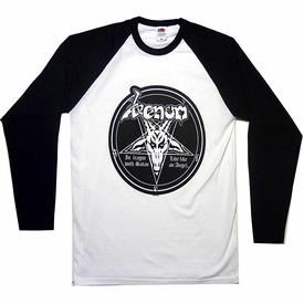 venom in leauge With Satan baseball shirt 2015