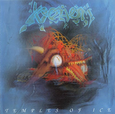 Venom Black Metal rare CD collection temples of ice